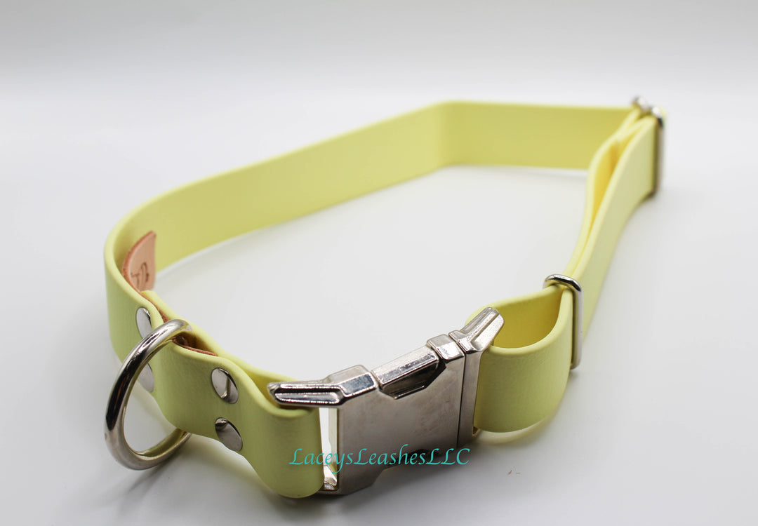 Limoncello yellow side release collar