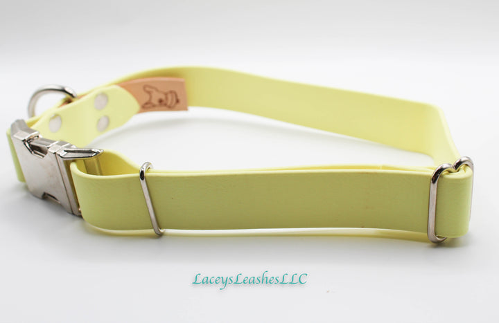 Limoncello yellow side release collar