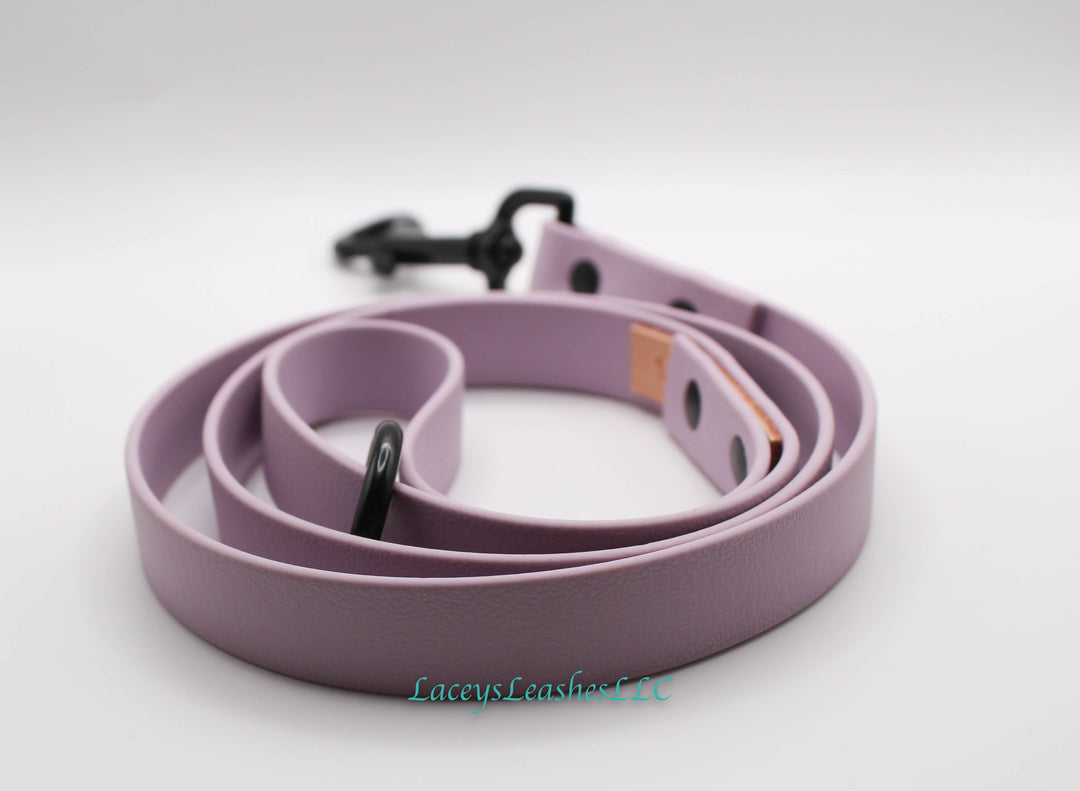 4 foot Lavender Leash- 3/4 inch width