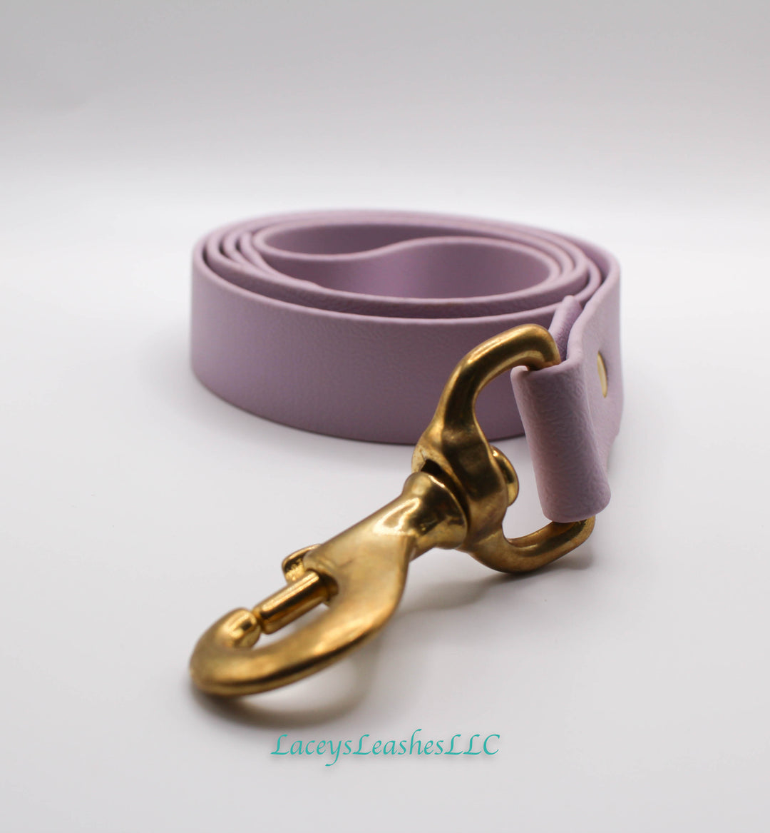 4 foot Lavender Leash- 1 inch width