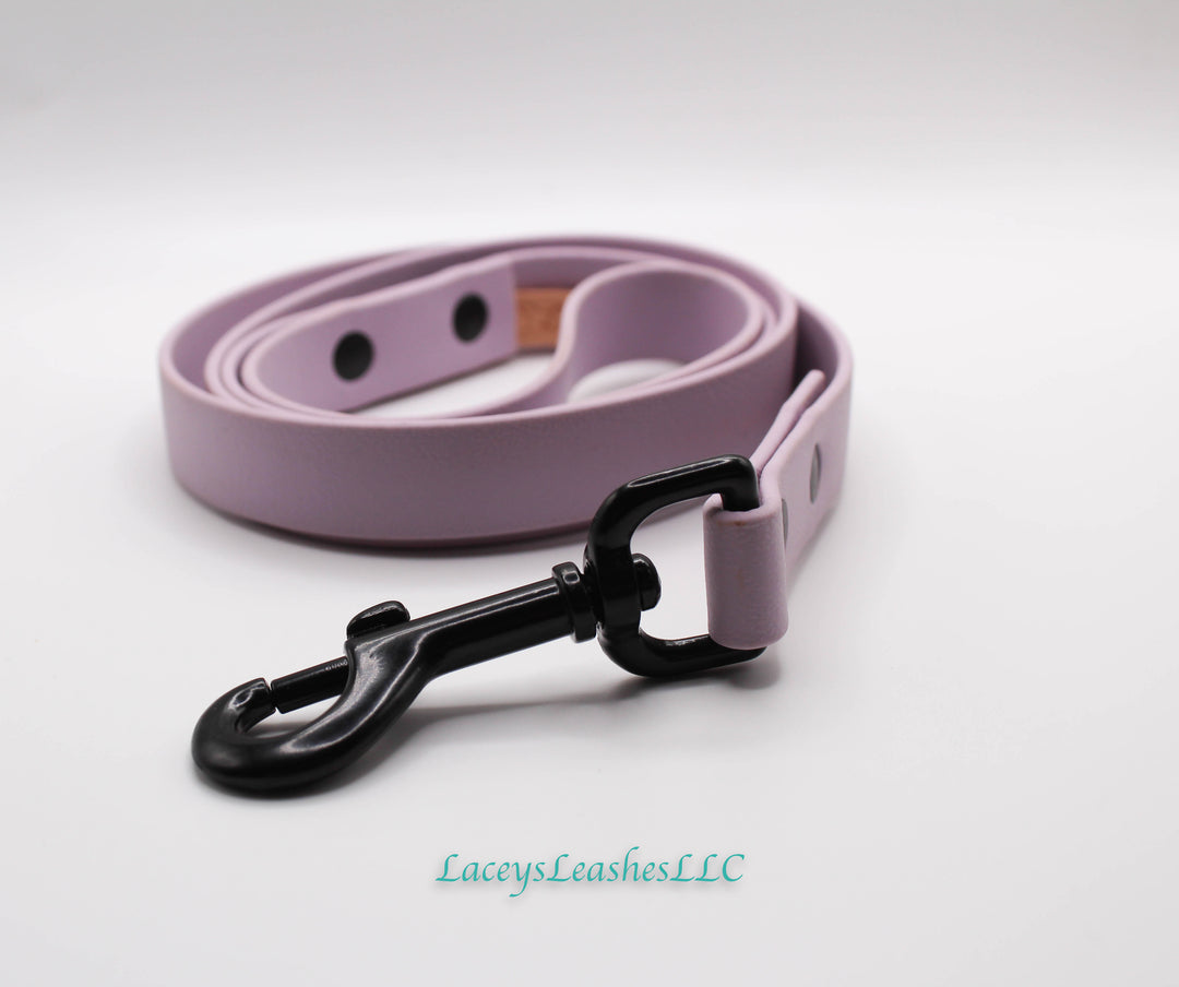 3 foot Lavender Biothane Leash-3/4 inch width