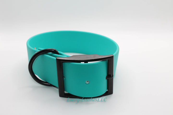 Pre Made Large Dog Collar- Teal