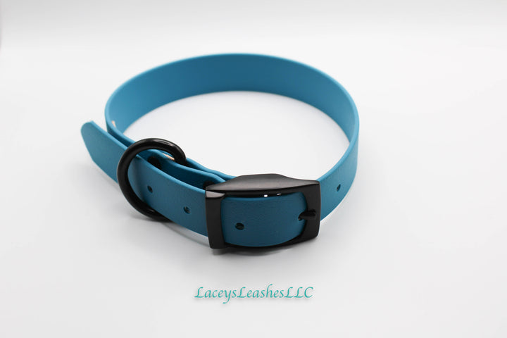 Pre Made Large Blue Dog Collar