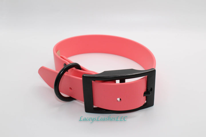 Pre Made Medium Spring Pink Dog Collar